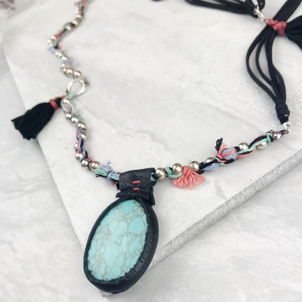 NEW Free People Maverick Embellished Pendant - Picture 4 of 12